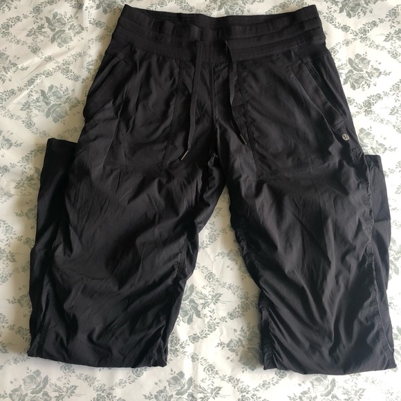 lululemon athletica Pants - Lululemon studio pants black sz 8 unlined